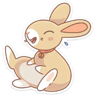 😅 emoji bnuuy Telegram sticker 13 of 48