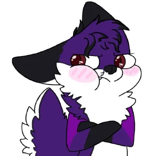 😤 emoji Листенятко💜 Telegram sticker 5 of 42