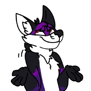 🤷‍♂ emoji Листенятко💜 Telegram sticker 12 of 42