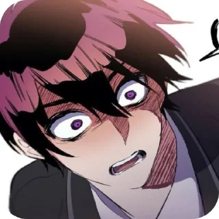 😨 emoji Пися Telegram sticker 9 of 9