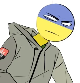 🤨 emoji Countryhumans🫦✨ Telegram sticker 2 of 120