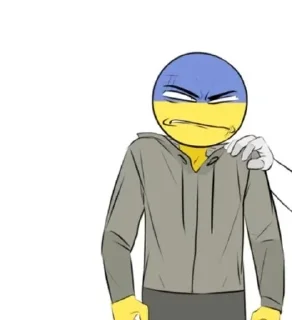 😑 emoji Countryhumans🫦✨ Telegram sticker 11 of 120