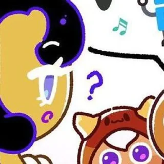 ❓ emoji Мунлайт Кукі @crkstickersua Telegram sticker 19 of 21