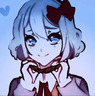 🌟 emoji ઽɑⲩ૦ʀɪ [ @mailieeeee ] ddlc Telegram sticker 16 of 102