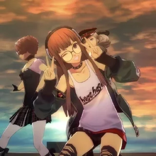 ✌️ emoji ＦＵＴＡＢＡ • @sunset_infinity Telegram sticker 19 of 46
