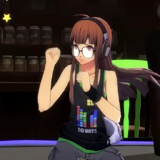 🤓 emoji ＦＵＴＡＢＡ • @sunset_infinity Telegram sticker 16 of 46
