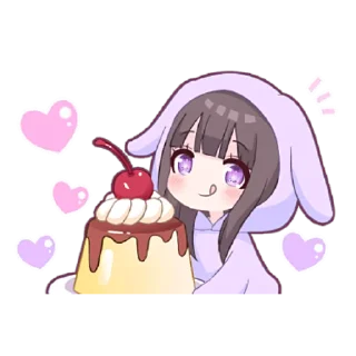 🎂 emoji Менхера-Кошка @nyasticks Telegram sticker 11 of 25