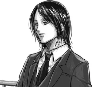 🤍 emoji Eren Telegram sticker 18 of 67
