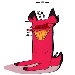 🎀 emoji Коты Отель Хазбин ➩ @Earth928B Telegram sticker 6 of 20