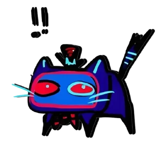 🎀 emoji Коты Отель Хазбин ➩ @Earth928B Telegram sticker 11 of 20