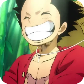 🍖 emoji Luffy @onepiecestickers0 Telegram sticker 16 of 96