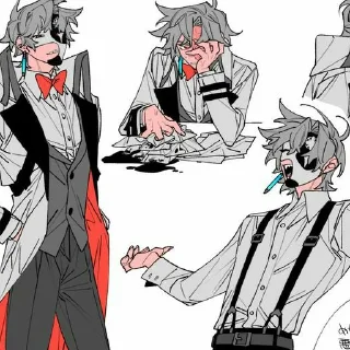 🤣 emoji Дотторе~ Telegram sticker 22 of 23