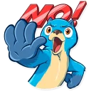 ⛔ emoji Otter Mr. Otto Telegram sticker 11 of 35