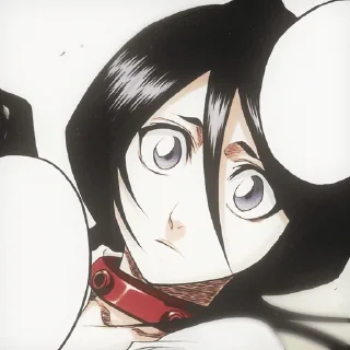 🐈‍⬛ emoji ⁞ RUKIA @yuistikc  ♡̶  ִᅠ Telegram sticker 7 of 50