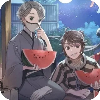 🍉 emoji Pact of Guilty ~ Luca&Aesop Telegram sticker 20 of 120