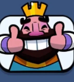 😁 emoji Clash royal Telegram sticker 9 of 16