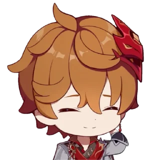 ☺️ emoji Childe is love, Childe is life Telegram sticker 13 of 40