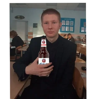 Sticker from Алкаши