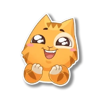 Sticker from Котик Персик | @lawlietoff
