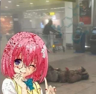 🩸 emoji Шиза деградирует Telegram sticker 12 of 120