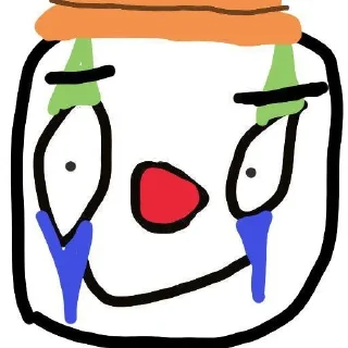 🤡 emoji :( Telegram sticker 5 of 46