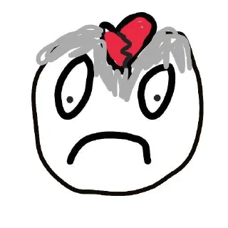 💔 emoji :( Telegram sticker 10 of 46