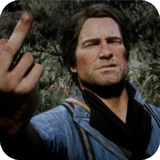 Sticker from rdr2