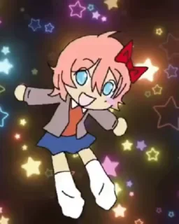 Sticker from Sayori Ddlc