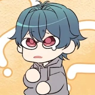 🤨 emoji Джи хо @Manhwastickersl Telegram sticker 5 of 120