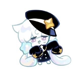 😅 emoji Milky way cookie Telegram sticker 5 of 17