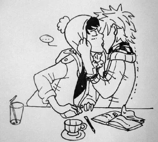 😍 emoji Твик и Крейг Telegram sticker 2 of 13