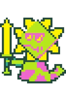 🌟 emoji Флорадин ТГК: @sticker_deltarune Telegram sticker 7 of 18