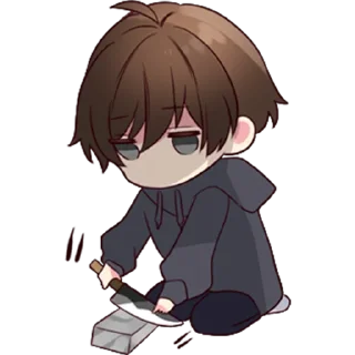 👿 emoji Менхера-кун @nyasticks Telegram sticker 20 of 26