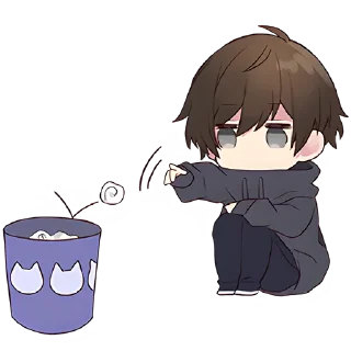 Sticker from Менхера-кун 10 @Nyasticks