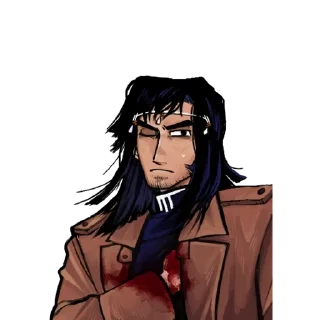 🤕 emoji - Leon (8:11 game) :: @ILoveCatsXD Telegram sticker 13 of 18