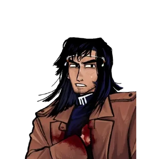 🤕 emoji - Leon (8:11 game) :: @ILoveCatsXD Telegram sticker 11 of 18
