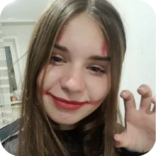 💇 emoji Дашка Telegram sticker 17 of 31