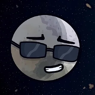 😎 emoji Triᴛᴏn_Sᴏlᴀr_ʙᴀlls Telegram sticker 20 of 51