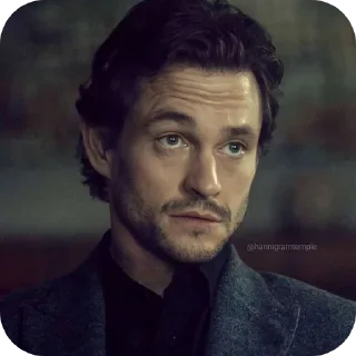 🤨 emoji Will Graham. Telegram sticker 21 of 120