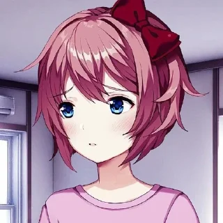 🎆 emoji 「🎆」Sayori Telegram sticker 21 of 35