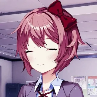 🎆 emoji 「🎆」Sayori Telegram sticker 6 of 35