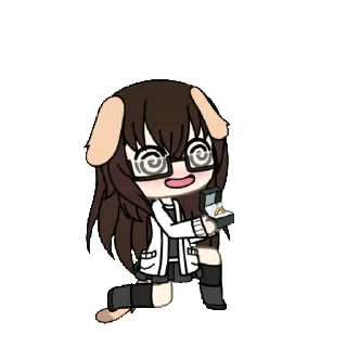 🐶 emoji Влад Амнямстер в гача лайф Telegram sticker 6 of 9