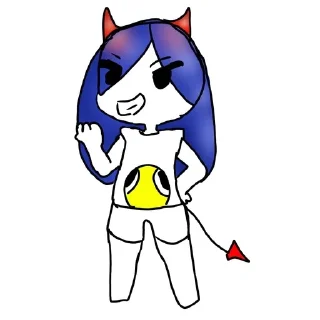 😈 emoji Arbitrary Manatee Telegram sticker 6 of 35
