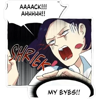😱 emoji Піґмаліон Telegram sticker 14 of 18