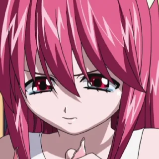 😥 emoji Люси и Нана Telegram sticker 19 of 94