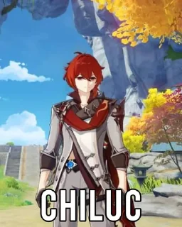 🤤 emoji Genshin memes Telegram sticker 6 of 43