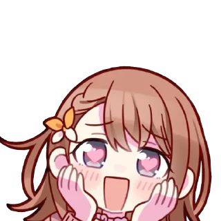 😍 emoji ㅤ⟡  .  ֺ   ‹‹ㅤ@projectsekaistik  ، ،‌ Telegram sticker 15 of 36
