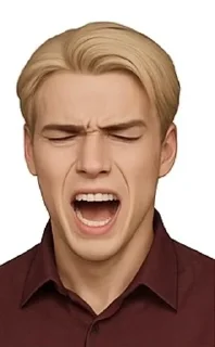 😭 emoji Boris Romanov 🩵 Telegram sticker 6 of 12