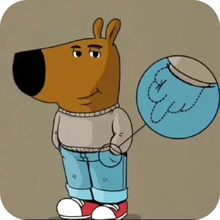 🖼 emoji чилловый парень Telegram sticker 11 of 15