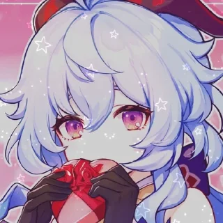 🌟 emoji × . ⁺ 𝐺𝑎𝑛 𝑌𝑢 • @kdgdismg ⊹ ⁺ ° Telegram sticker 13 of 55